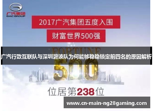 广汽行致互联队与深圳碧波队为何能够稳稳锁定前四名的原因解析