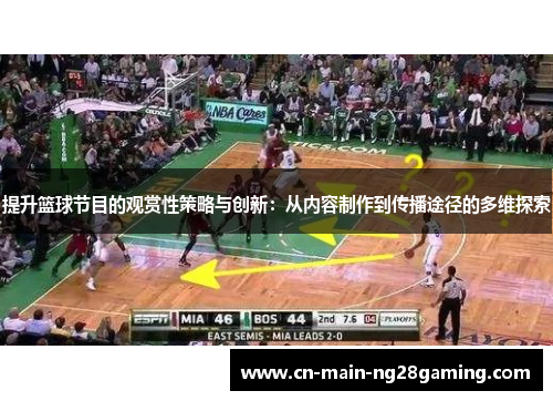 提升篮球节目的观赏性策略与创新：从内容制作到传播途径的多维探索